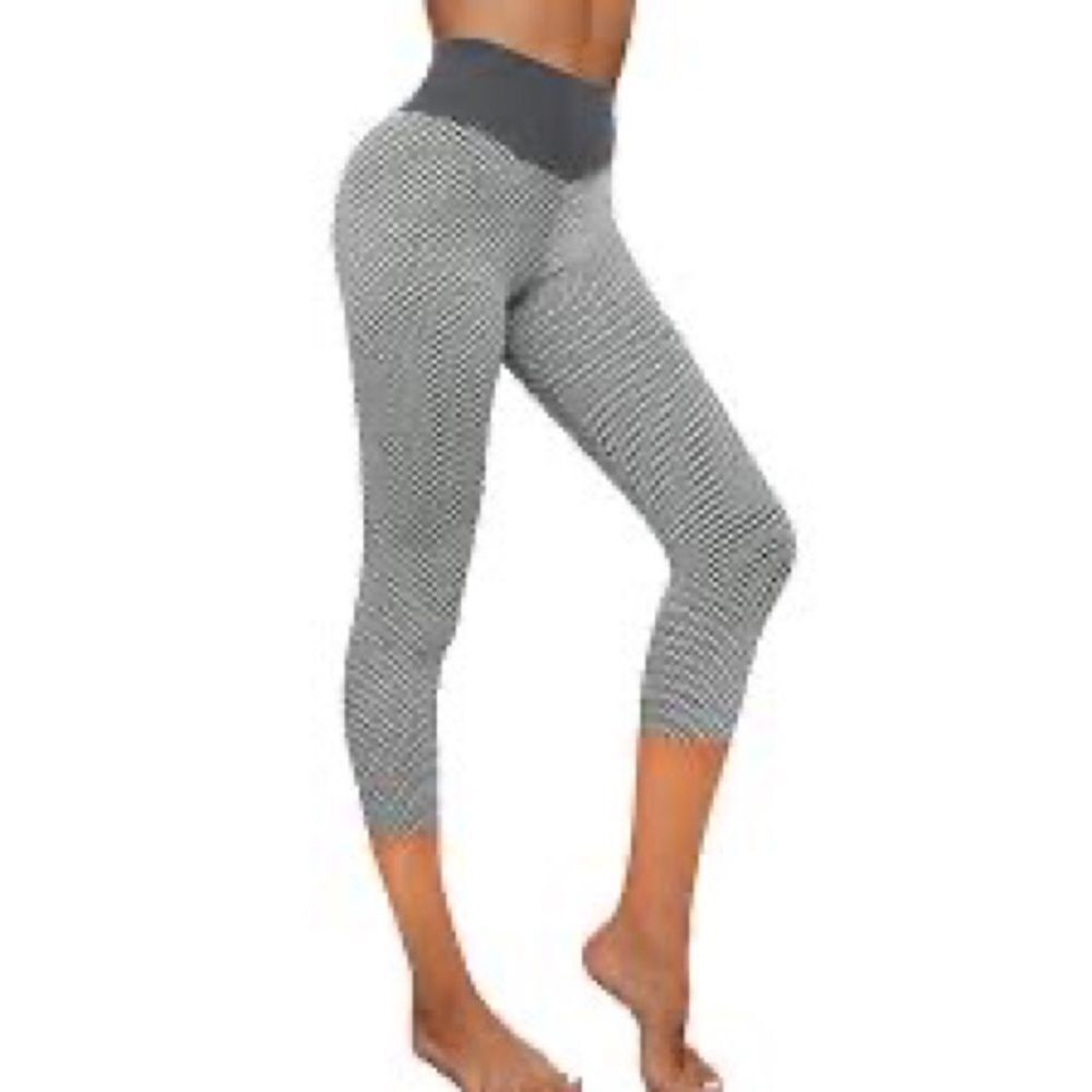 Stretch Yoga Leggings High - Size medium
